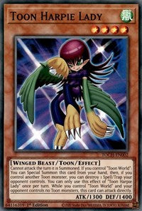 Toon Harpie Lady [TOCH-EN002] Super Rare | Exor Games Dartmouth