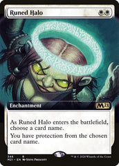 Runed Halo (Extended Art) [Core Set 2021] | Exor Games Dartmouth