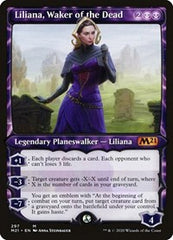 Liliana, Waker of the Dead (Showcase) [Core Set 2021] | Exor Games Dartmouth