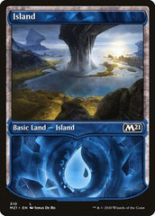 Island (Showcase) [Core Set 2021] | Exor Games Dartmouth