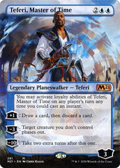 Teferi, Master of Time (Borderless) [Core Set 2021] | Exor Games Dartmouth