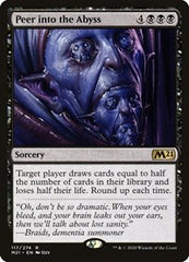 Peer Into the Abyss [Core Set 2021] | Exor Games Dartmouth