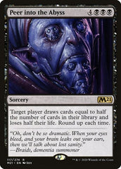 Peer Into the Abyss [Core Set 2021] | Exor Games Dartmouth