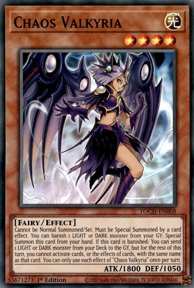 Chaos Valkyria [TOCH-EN008] Super Rare | Exor Games Dartmouth