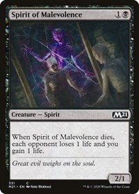 Spirit of Malevolence [Core Set 2021] | Exor Games Dartmouth