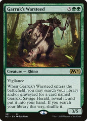 Garruk's Warsteed [Core Set 2021] | Exor Games Dartmouth