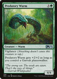 Predatory Wurm [Core Set 2021] | Exor Games Dartmouth