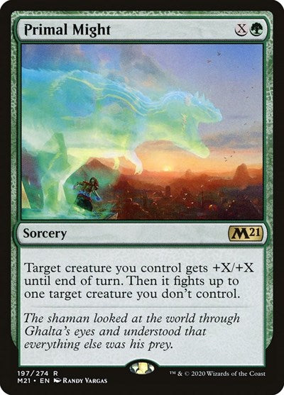 Primal Might [Core Set 2021] | Exor Games Dartmouth