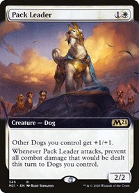 Pack Leader (Extended Art) [Core Set 2021] | Exor Games Dartmouth