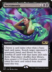 Necromentia (Extended Art) [Core Set 2021] | Exor Games Dartmouth
