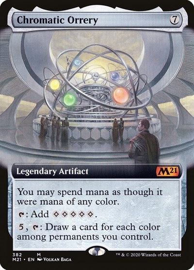 Chromatic Orrery (Extended Art) [Core Set 2021] | Exor Games Dartmouth