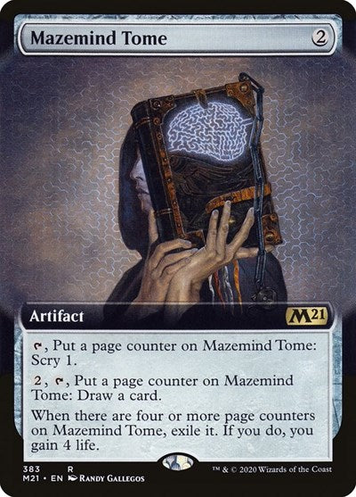 Mazemind Tome (Extended Art) [Core Set 2021] | Exor Games Dartmouth