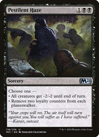 Pestilent Haze [Core Set 2021] | Exor Games Dartmouth