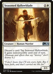 Seasoned Hallowblade [Core Set 2021] | Exor Games Dartmouth