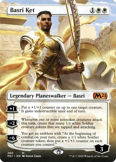 Basri Ket (Borderless) [Core Set 2021] | Exor Games Dartmouth