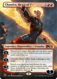 Chandra, Heart of Fire (Borderless) [Core Set 2021] | Exor Games Dartmouth