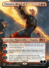 Chandra, Heart of Fire (Borderless) [Core Set 2021] | Exor Games Dartmouth