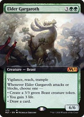 Elder Gargaroth (Extended Art) [Core Set 2021] | Exor Games Dartmouth
