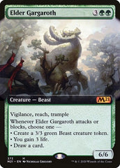 Elder Gargaroth (Extended Art) [Core Set 2021] | Exor Games Dartmouth