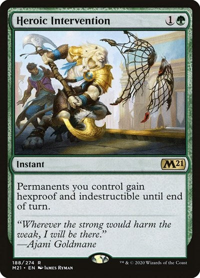 Heroic Intervention [Core Set 2021] | Exor Games Dartmouth