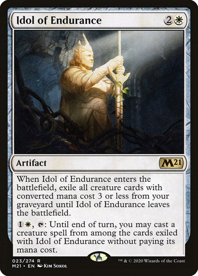 Idol of Endurance [Core Set 2021] | Exor Games Dartmouth