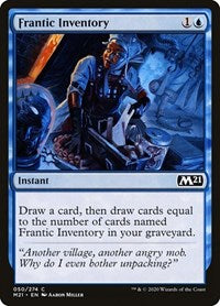 Frantic Inventory [Core Set 2021] | Exor Games Dartmouth