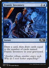 Frantic Inventory [Core Set 2021] | Exor Games Dartmouth