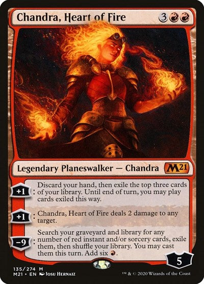 Chandra, Heart of Fire [Core Set 2021] | Exor Games Dartmouth