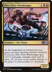 Dire Fleet Warmonger [Core Set 2021] | Exor Games Dartmouth