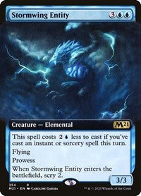 Stormwing Entity (Extended Art) [Core Set 2021] | Exor Games Dartmouth