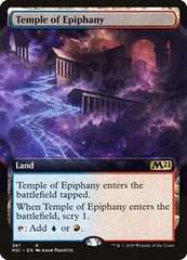 Temple of Epiphany (Extended Art) [Core Set 2021] | Exor Games Dartmouth