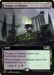 Temple of Malady (Extended Art) [Core Set 2021] | Exor Games Dartmouth