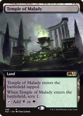 Temple of Malady (Extended Art) [Core Set 2021] | Exor Games Dartmouth