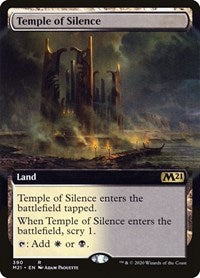 Temple of Silence (Extended Art) [Core Set 2021] | Exor Games Dartmouth