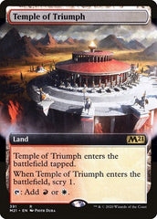Temple of Triumph (Extended Art) [Core Set 2021] | Exor Games Dartmouth