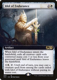 Idol of Endurance (Extended Art) [Core Set 2021] | Exor Games Dartmouth