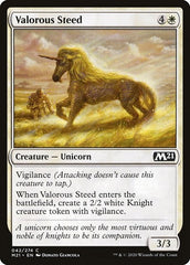 Valorous Steed [Core Set 2021] | Exor Games Dartmouth