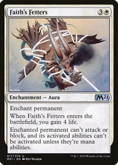 Faith's Fetters [Core Set 2021] | Exor Games Dartmouth
