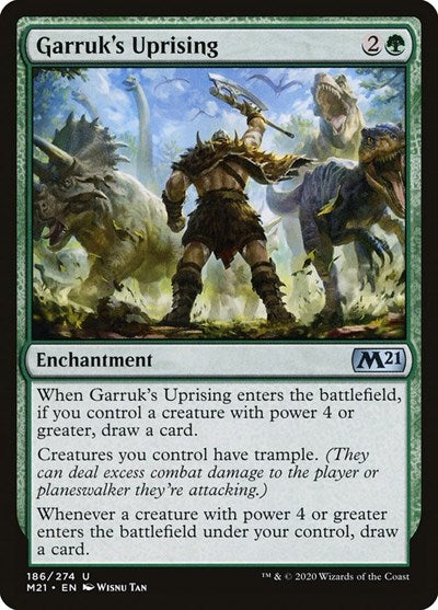 Garruk's Uprising [Core Set 2021] | Exor Games Dartmouth