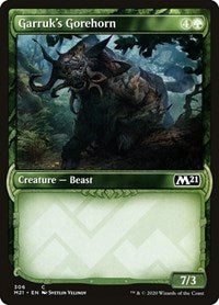 Garruk's Gorehorn (Showcase) [Core Set 2021] | Exor Games Dartmouth
