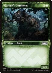 Garruk's Gorehorn (Showcase) [Core Set 2021] | Exor Games Dartmouth