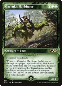 Garruk's Harbinger (Showcase) [Core Set 2021] | Exor Games Dartmouth