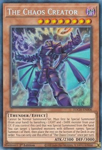 The Chaos Creator (CR) [TOCH-EN006] Collector's Rare | Exor Games Dartmouth