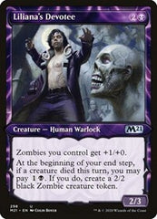Liliana's Devotee (Showcase) [Core Set 2021] | Exor Games Dartmouth