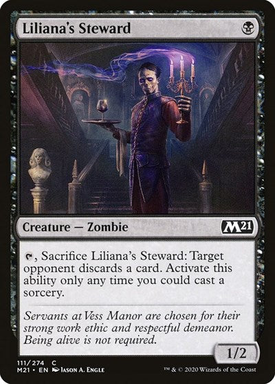 Liliana's Steward [Core Set 2021] | Exor Games Dartmouth