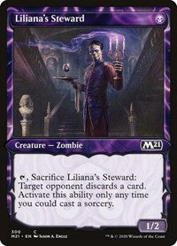 Liliana's Steward (Showcase) [Core Set 2021] | Exor Games Dartmouth