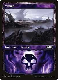 Swamp (Showcase) [Core Set 2021] | Exor Games Dartmouth