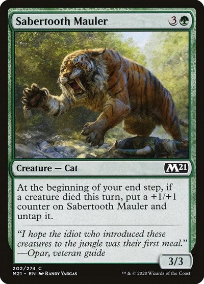 Sabertooth Mauler [Core Set 2021] | Exor Games Dartmouth