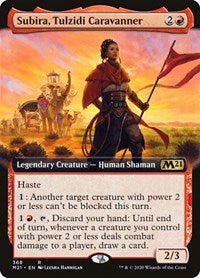 Subira, Tulzidi Caravanner (Extended Art) [Core Set 2021] | Exor Games Dartmouth