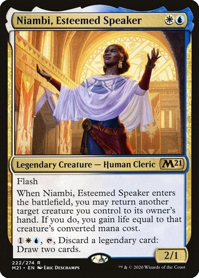 Niambi, Esteemed Speaker [Core Set 2021] | Exor Games Dartmouth